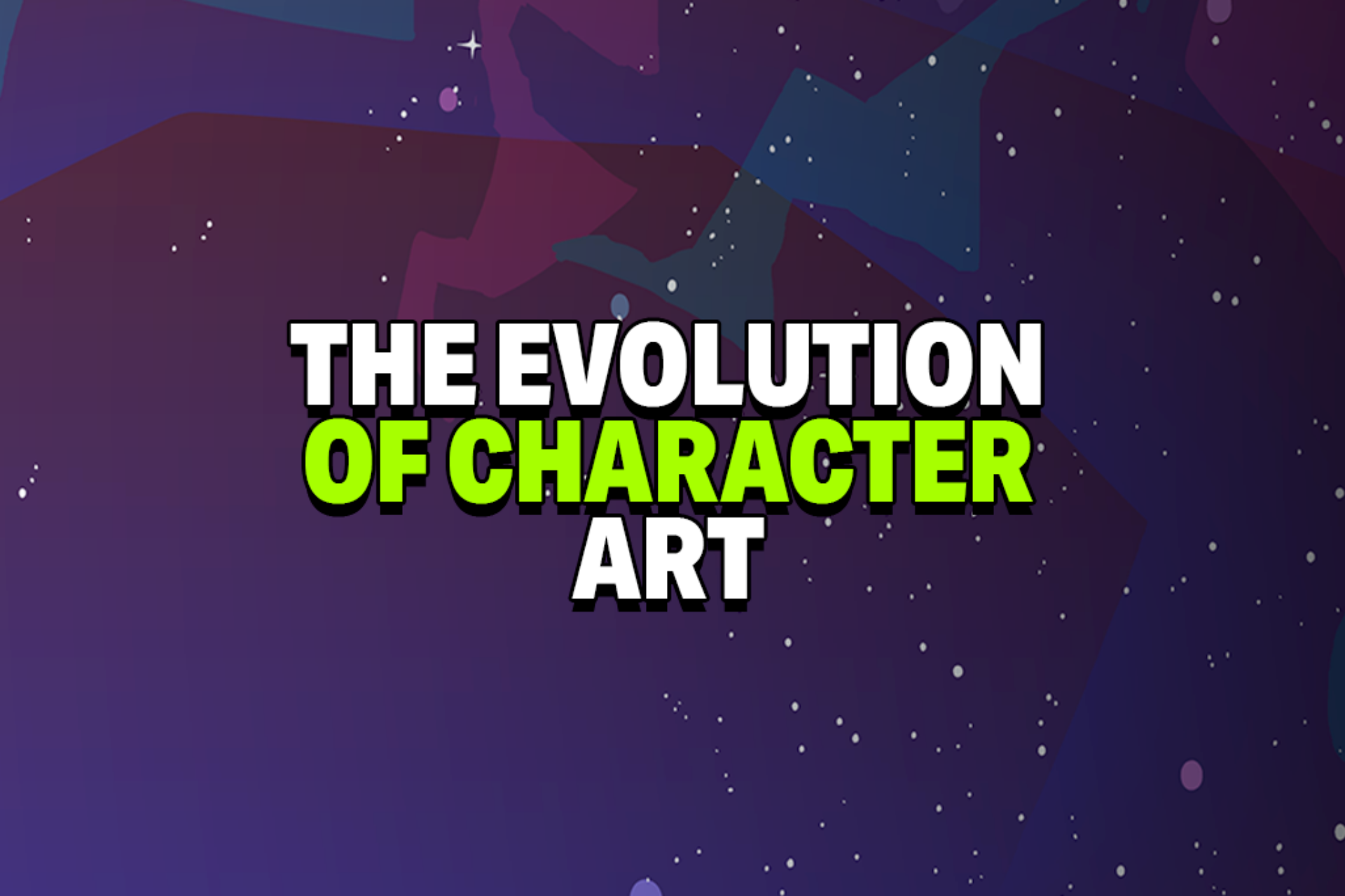 The evolution of Character art – Con Arno Schmitz