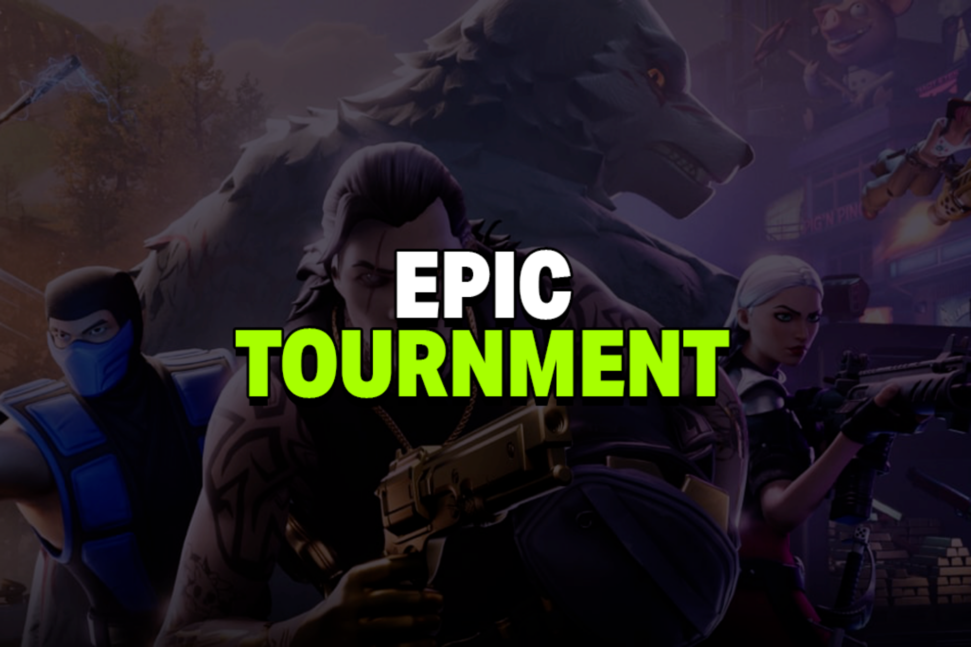 Finali Epic Tournment – Fortnite e Rocket League / NPC: Dario Moccia, IlMasella, Nanni, Poly