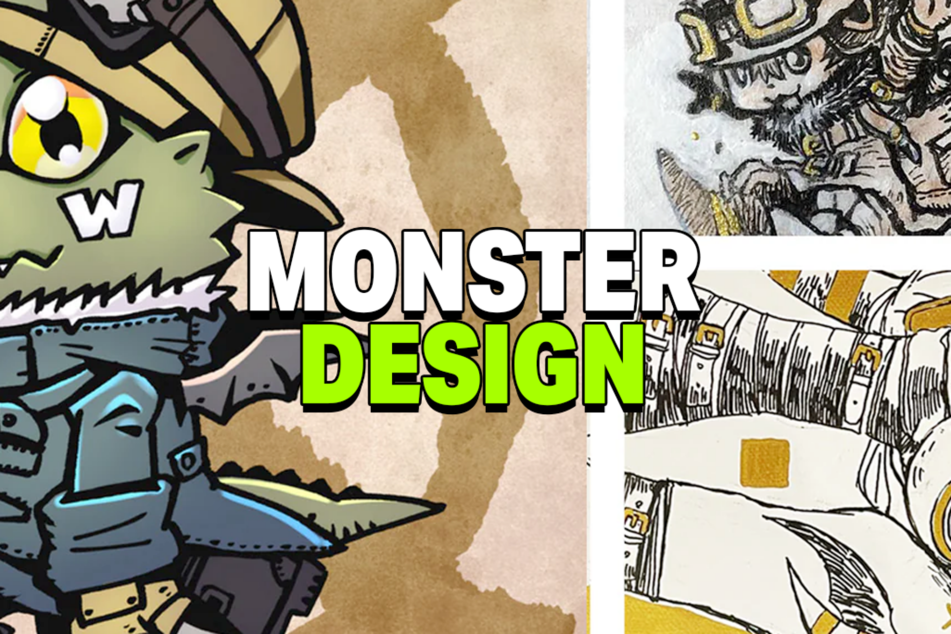 Monster Design – Con Kenji Watanabe / NPC: Dario Moccia