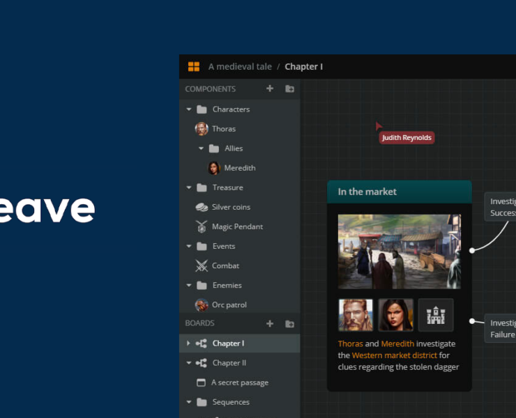 Workshop / Interactive Worlds: Strumenti e tecniche per il Narrative Design